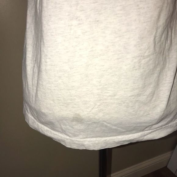 NIKE THE NIKE TEE gray large swoosh size s small black Nike symbol comfy - Picture 4 of 9